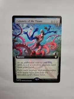 MTG - Calamity of the Titans (Extended Art) Commander Masters Regular R#0745 - Image 1