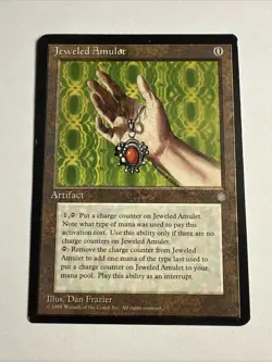 MTG Jeweled Amulet LP Light Play Ice Age [5086] - Image 1
