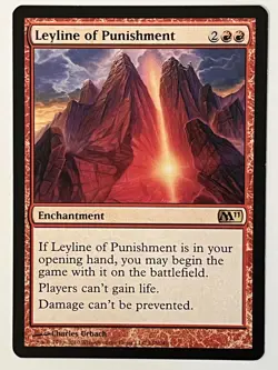 Leyline of Punishment Magic 2011 (M11) Non-Foil MTG NM - Image 1