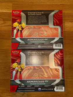 Pokemon TCG: Armarouge EX Premium Collection Box (2 Lot) SEALED - Tear DISCOUNT - Image 3