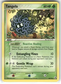 Tangela Uncommon Legend Maker Pokemon Lightly played - Image 1