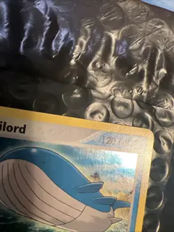 Pokemon TCG Holo Ultra Rare Wailord 14/109 EX Ruby and Sapphire Near Mint 2003 - Image 2