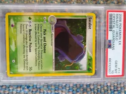 2006 Pokemon EX Crystal Guardians Swalot #11 Rare Holo PSA 10. - Image 2
