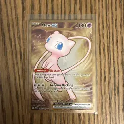 2023 Pokemon Scarlet & Violet 151 Ultra Premium Collection Mew EX 205 Metal - Image 1
