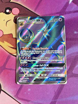 Lunala GX - 141/149 [Sun & Moon] Pokemon TCG - FULL ART ULTRA RARE - HP - Image 1