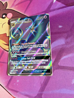 Lunala GX - 141/149 [Sun & Moon] Pokemon TCG - FULL ART ULTRA RARE - HP - Image 2