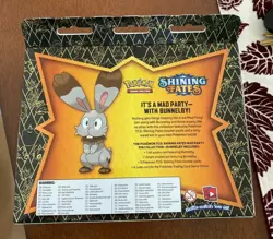 Pokemon TCG: SHINING FATES Bunnelby Mad Party Pin Collectors Box FACTORY SEALED 820650818684 - Image 2