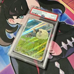 2025 POKEMON JTG EN-JOURNEY TOGETHER ILLUSTRATION RARE #170 HOP'S WOOLOO PSA 10 - Image 2