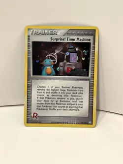 Pokemon Surprise! Time Machine 91/109 Team Rocket Returns Reverse Holo LP - Image 1