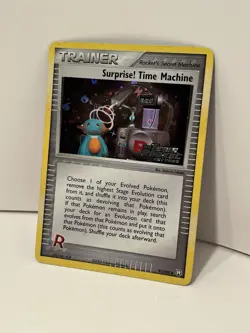 Pokemon Surprise! Time Machine 91/109 Team Rocket Returns Reverse Holo LP - Image 2