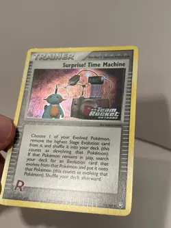 Pokemon Surprise! Time Machine 91/109 Team Rocket Returns Reverse Holo LP - Image 4