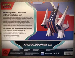 Pokemon Scarlet & Violet Archaludon ex Box [4 Booster Packs & 3 Promos] - Image 2