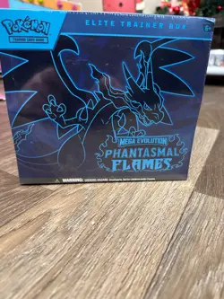 Pokemon Mega Evolutions Phantasmal Flames Elite Trainer Box ETB - Factory Sealed - Image 1