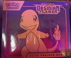 Pokemon Elite Trainer Box ETB Scarlet Violet Obsidian Flames Edition, Sealed - Image 1