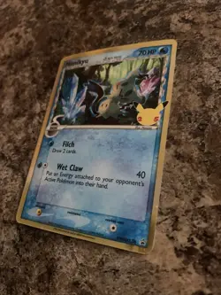 2021 Pokemon SWSH136 Celebrations Mimikyu Delta Species Promo - Image 3