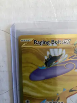 Pokemon TCG Raging Bolt EX Hyper Rare Temporal Forces 218/162 - Image 3