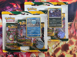 Pokemon Sword & Shield Evolving Skies 3 Pack Blisters Umbreon & Eiscue 1 Each - Image 1