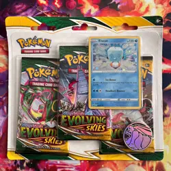 Pokemon Sword & Shield Evolving Skies 3 Pack Blisters Umbreon & Eiscue 1 Each - Image 4