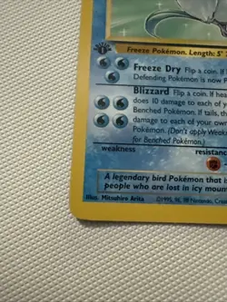 Pokemon TCG Articuno Fossil 17/62 Regular 1999-2000 Wizards Base Set... - Image 3