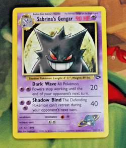 Sabrina’s Gengar 29/132 - Pokemon Gym Challenge - Very Excellent LP !! - Image 1
