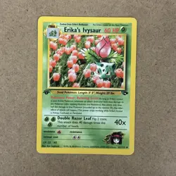 Pokemon Gym Challenge 1st Edition Erika's Ivysaur 41/132 Regular NM - Image 1
