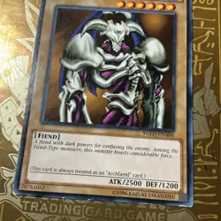 Summoned Skull YGLD-ENA06 King of Games: Yugi's Common - Image 3
