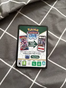 Pokemon Trading Card Game Redeem Code Card - Image 1