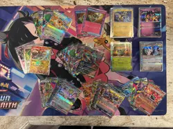 Pokemon Japanese Terastal Festival Card Lot Of 90+ Holos, Exs, &Pokeball Pattern - Image 1
