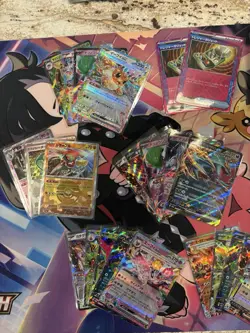 Pokemon Japanese Terastal Festival Card Lot Of 90+ Holos, Exs, &Pokeball Pattern - Image 2
