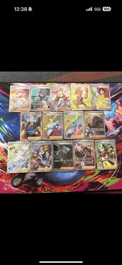4 Lots Combined Pokemon Cards TCG Full Art Trainers Singles And More - Image 1