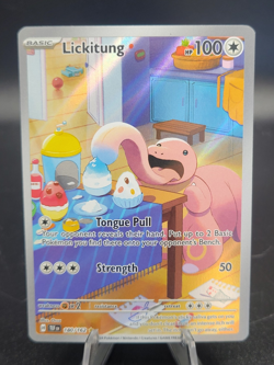 Lickitung 180/162 SV05: Temporal Forces Holo Pokemon Card - NM - Image 1