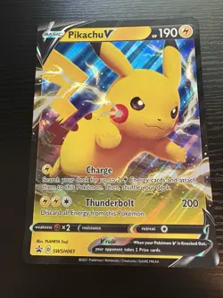 2021 Pokemon SWSH061 Shining Fates Pikachu V PROMO CARD LOT - Image 1