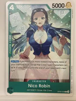 Nico Robin OP09-033 Emperors in the New World ONE PIECE Card Game English - Image 1