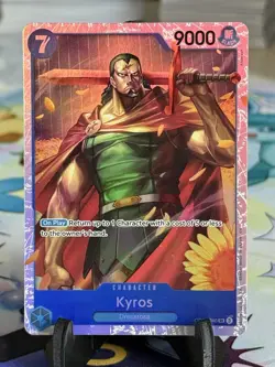 Kyros OP10-046 Super Rare Royal Blood - One Piece Card Game English - Image 1
