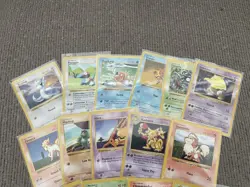 Pokemon 1999 Base Set Shadowless Card Lot 15 Cards NM-PL Condition - Image 2