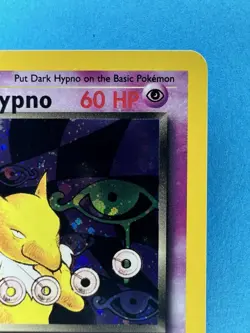 Vintage Pokemon TCG DARK HYPNO Team Rocket 9/82 Pokemon Card WOTC - Image 2