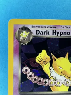 Vintage Pokemon TCG DARK HYPNO Team Rocket 9/82 Pokemon Card WOTC - Image 3