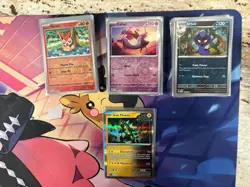 Pokemon Temporal Forces Card Lot Of 65 Holos - Image 1