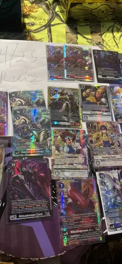 digimon tcg card lot - Image 1