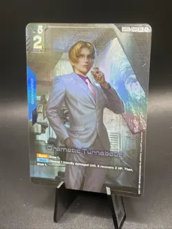 Gundam Card Game Dramatic Turnabout GD02-100 R+ Dual Impact Command ?? - Image 1