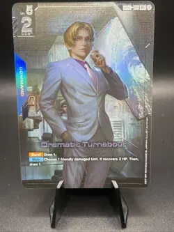 Gundam Card Game Dramatic Turnabout GD02-100 R+ Dual Impact Command ?? - Image 2