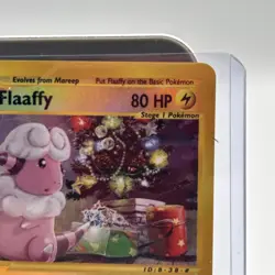 Pokemon TCG: Flaaffy 77/165 (2002) Expedition • Non-holo E-reader Series Card LP - Image 3