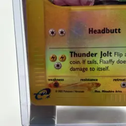 Pokemon TCG: Flaaffy 77/165 (2002) Expedition • Non-holo E-reader Series Card LP - Image 5