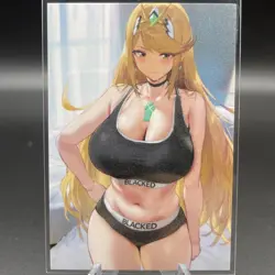 Pyra & Mythra Anime Waifu Card Doujin ACG Goddess - Image 1