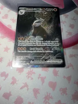 Excadrill ex 168/086 SV Black Bolt Special Illustration Rare Pokemon TCG Card NM - Image 1
