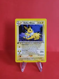 Pokemon Karte/card - Helles Blitza 48/105 1. Edition Neo Destiny - Excellent+ - Image 1