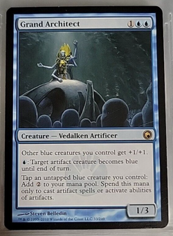 MTG Grand Architect Scars of Mirrodin 33/249 Regular Rare - Image 1