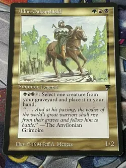 MTG - 1x Adun Oakenshield - Legends NM/VLP - Image 1