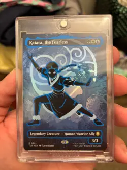 Katara, the Fearless (Borderless) (Neon Ink Foil) Avatar: The Last Airbender... - Image 1