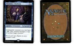 MTG Battle for Baldur's Gate Shameless Charlatan CLB 096/361 R NM/MT - Image 1